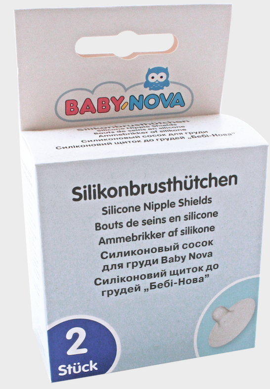 BabyNova Brystskjold, medicinsk silikone 2 stk.