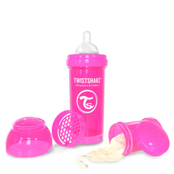 Twistshake sutteflaske 260 ml Pink 2m+