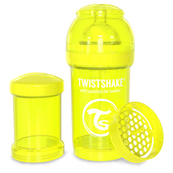 Twistshake sutteflaske 180 ml Yellow 2m+