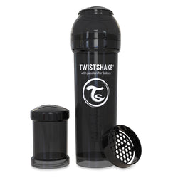 Twistshake sutteflaske 330 ml Black 4m+
