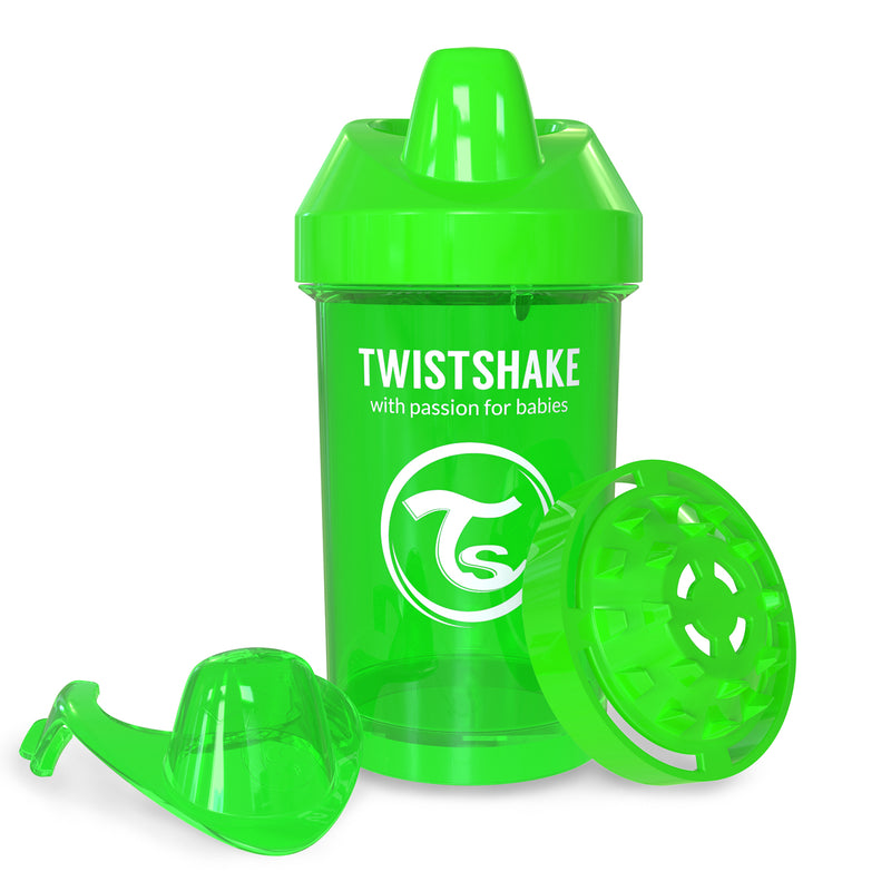Twistshake Crawler Cup 300 ml Green 8 m+