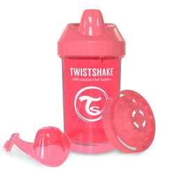 Twistshake Crawler Cup 300 ml Peach 8 m+