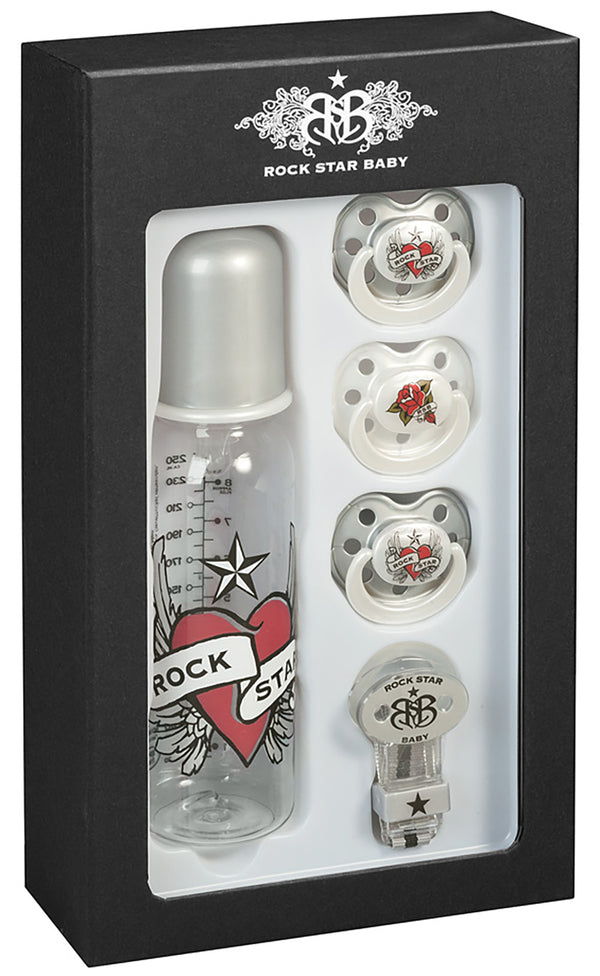 Rock Star Baby Giftset, Heart & Wings