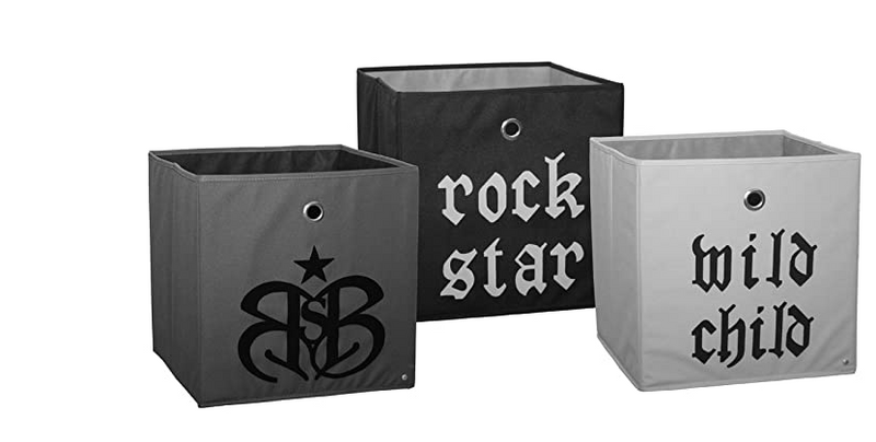 Rock Star Baby Canvas Boxes 3 stk.