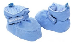 Wallaboo Soft shoes, Light Blue 6-12 months