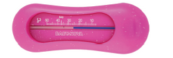 BabyNova badetermometer Pink